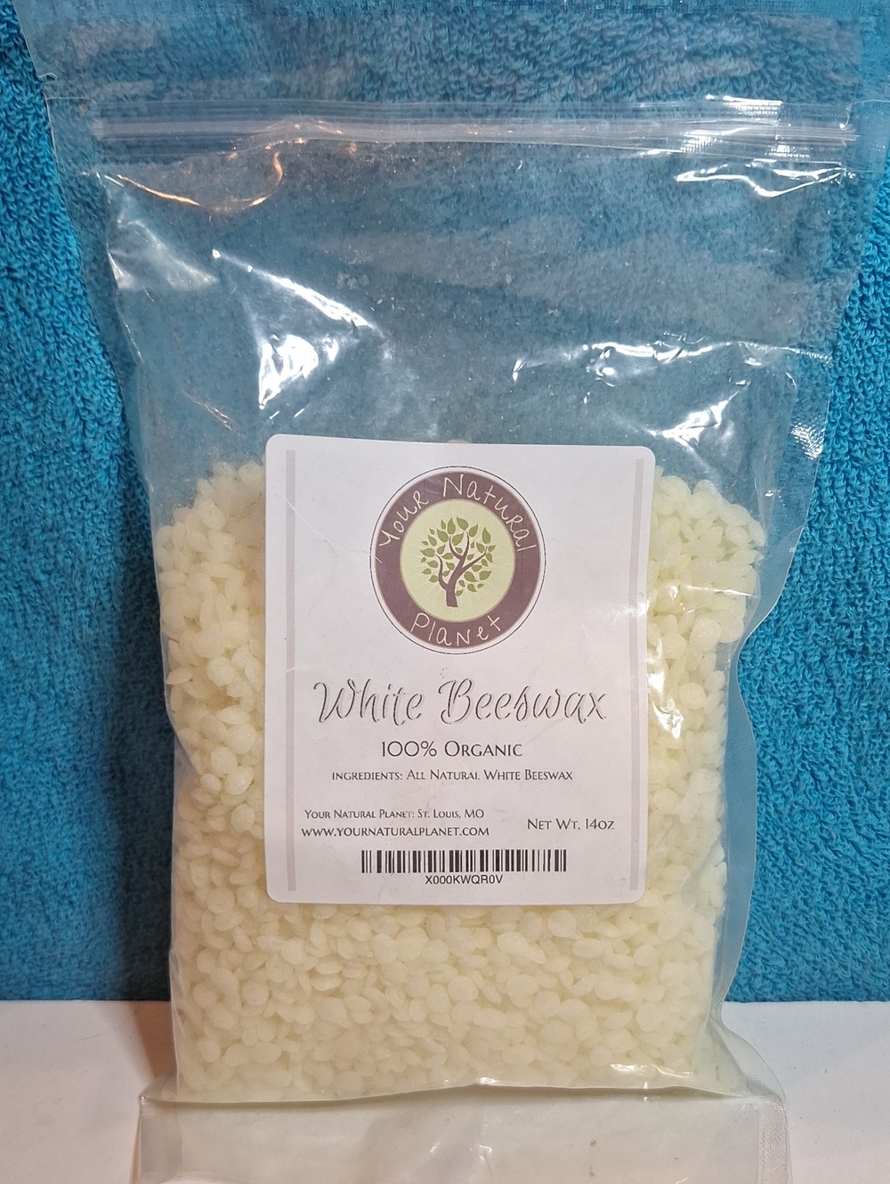 Organic White Beeswax Pellets - Your Natural Planet White Beeswax